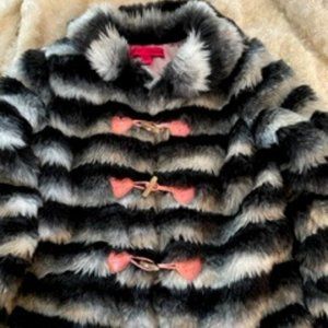 Betsey Johnson Faux Fur Jacket